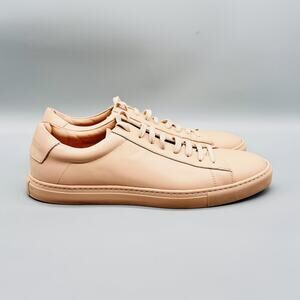 Oliver Cabell Shoes Womens 13 Pink Leather Low 1 Casual Low Top Lace Up Sneaker